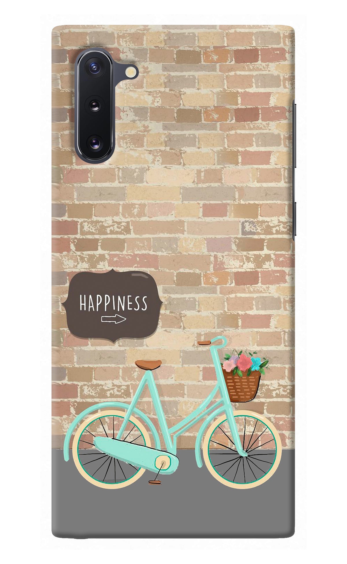 Happiness Artwork Samsung Note 10 Back Cover