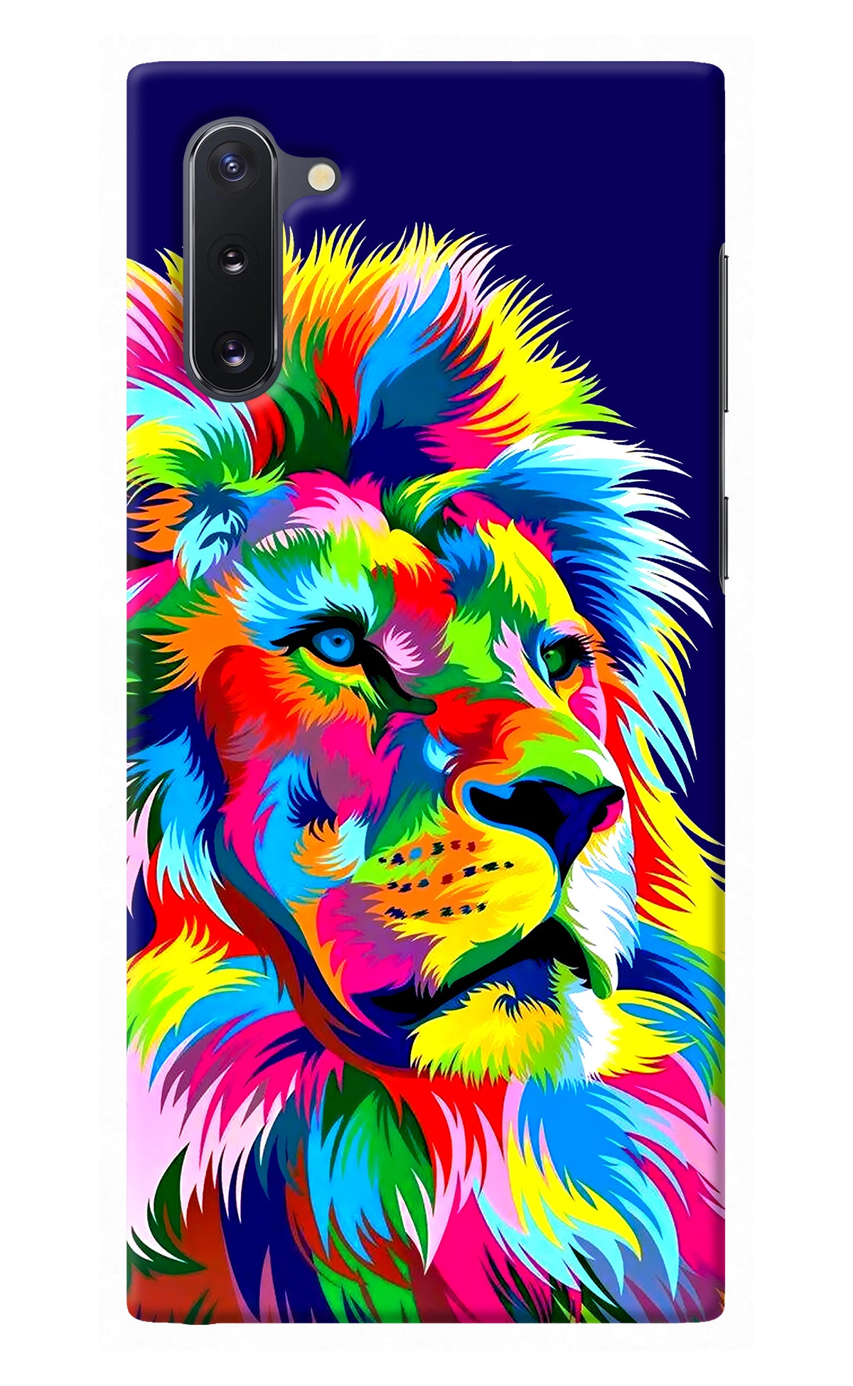 Vector Art Lion Samsung Note 10 Back Cover