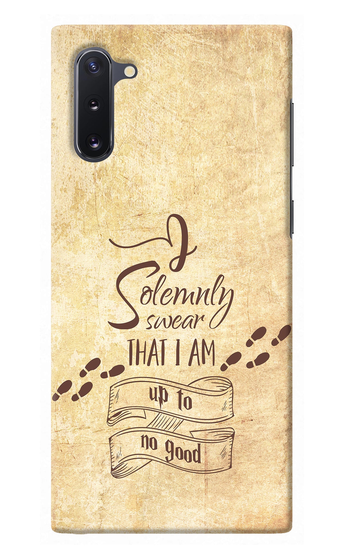 I Solemnly swear that i up to no good Samsung Note 10 Back Cover