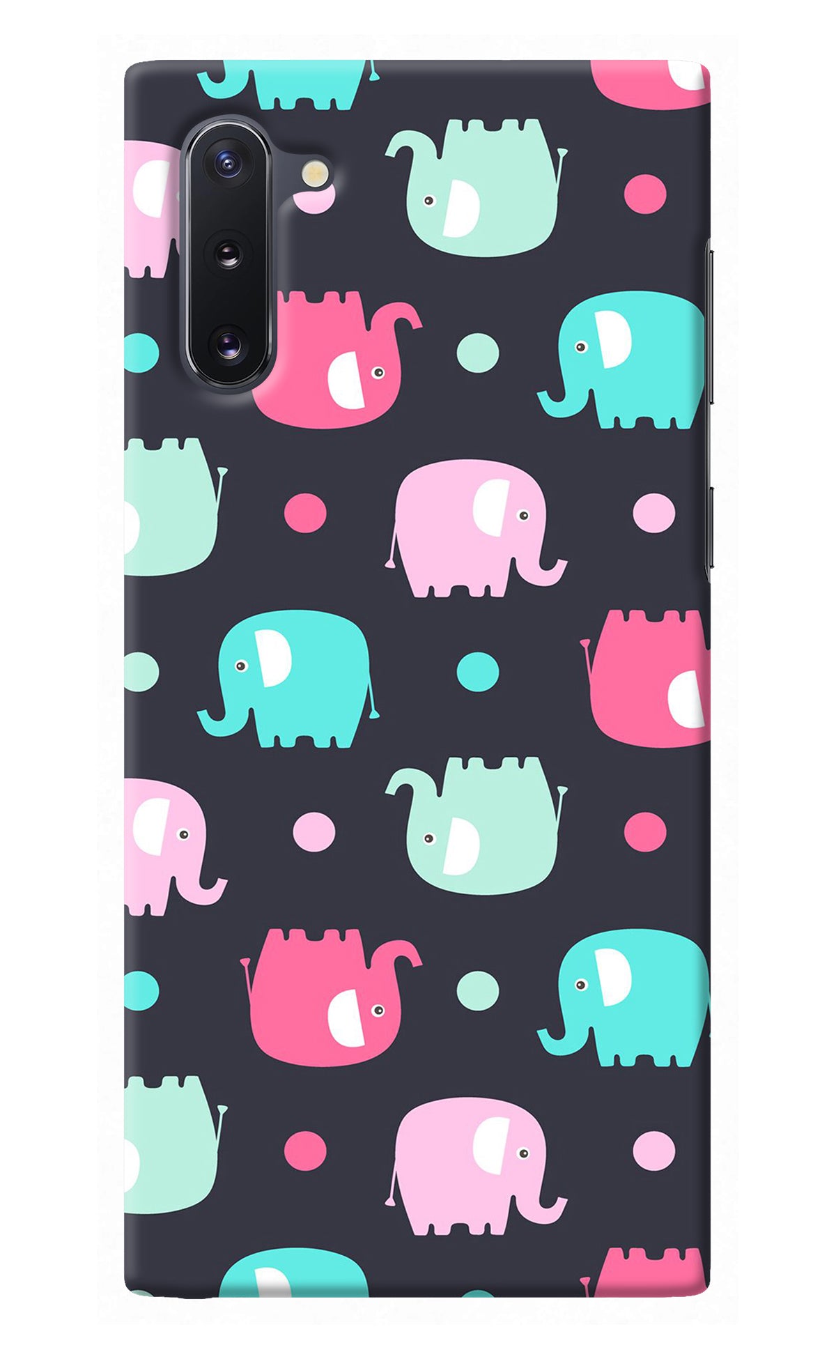 Elephants Samsung Note 10 Back Cover