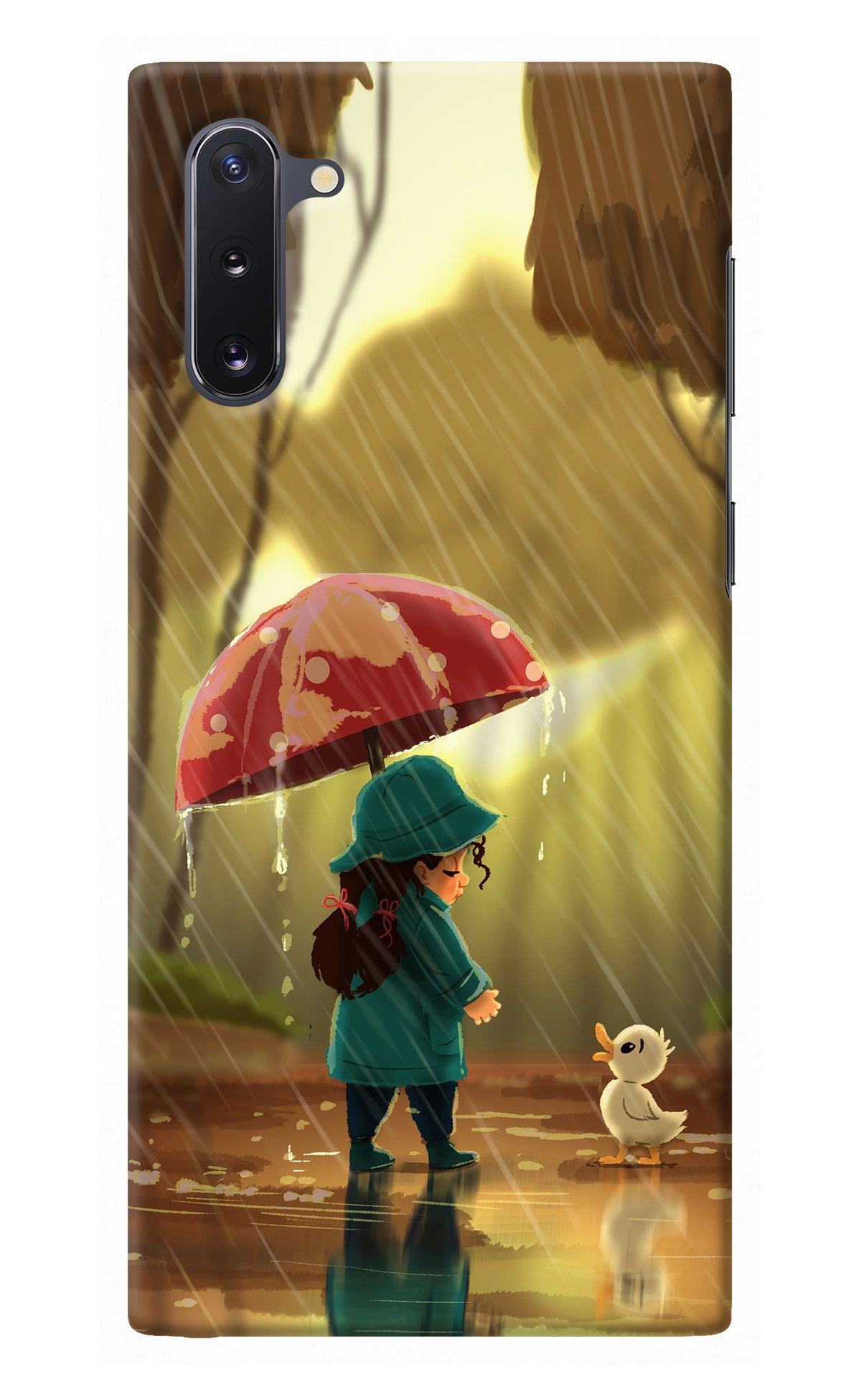 Rainy Day Samsung Note 10 Back Cover