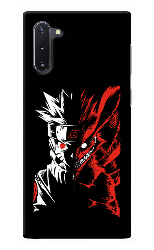 Naruto Two Face Samsung Note 10 Back Cover
