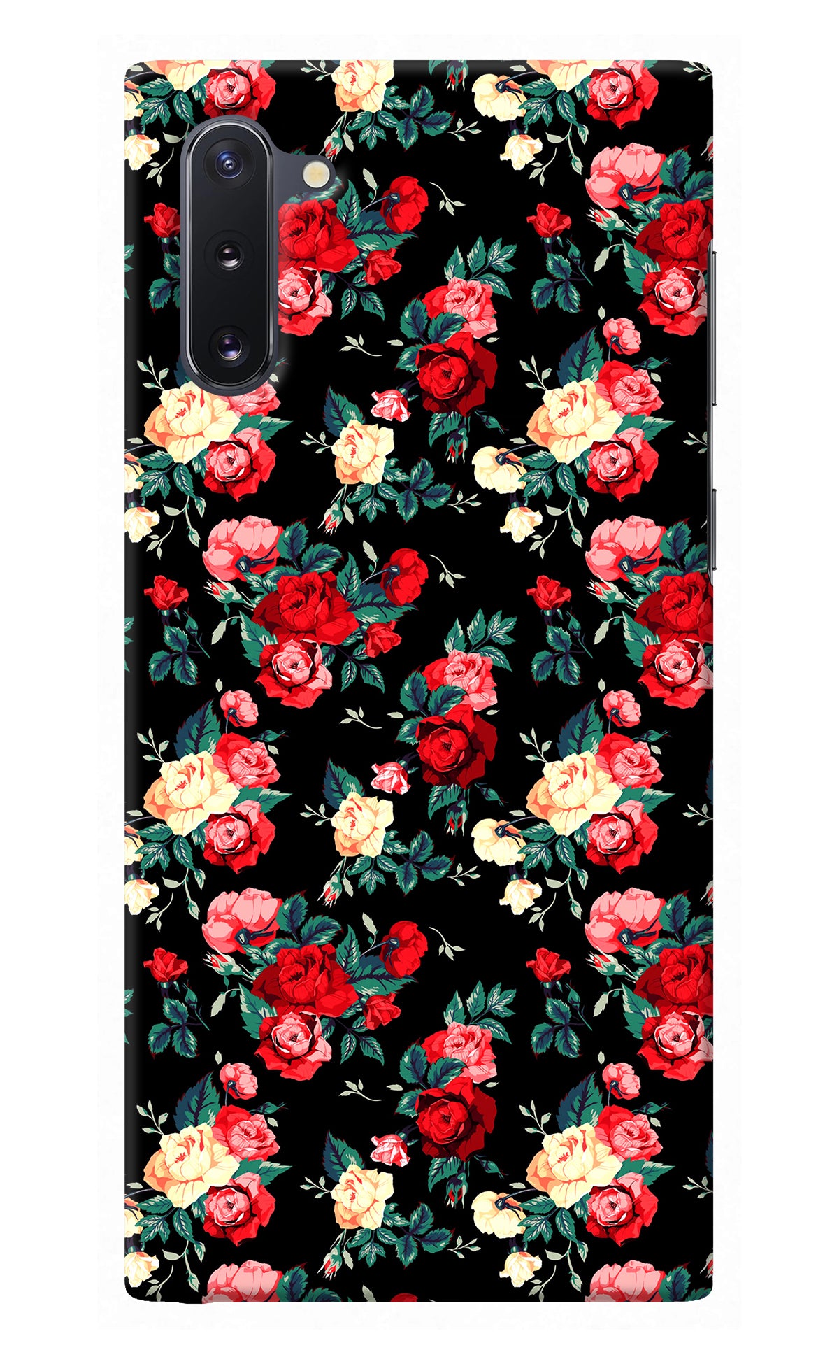 Rose Pattern Samsung Note 10 Back Cover