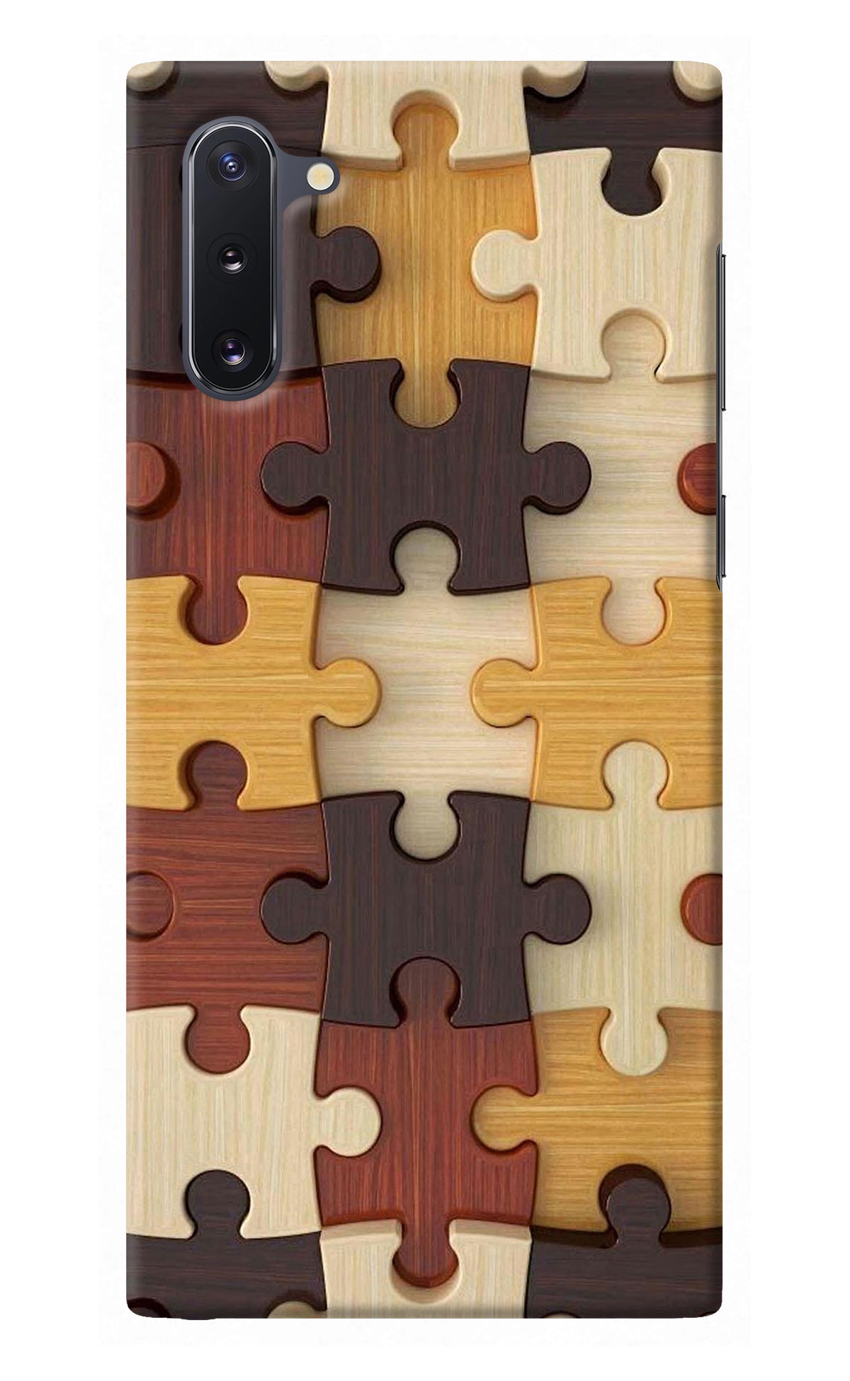 Wooden Puzzle Samsung Note 10 Back Cover