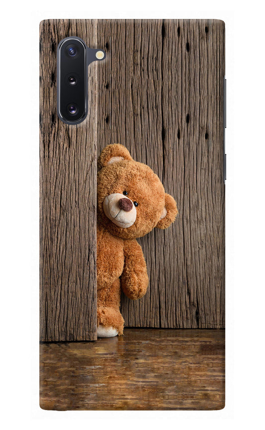 Teddy Wooden Samsung Note 10 Back Cover