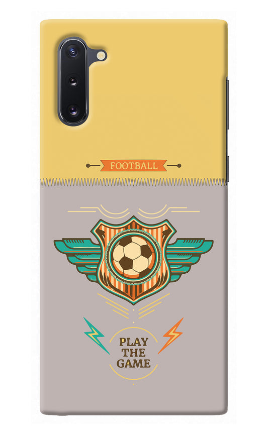 Football Samsung Note 10 Back Cover