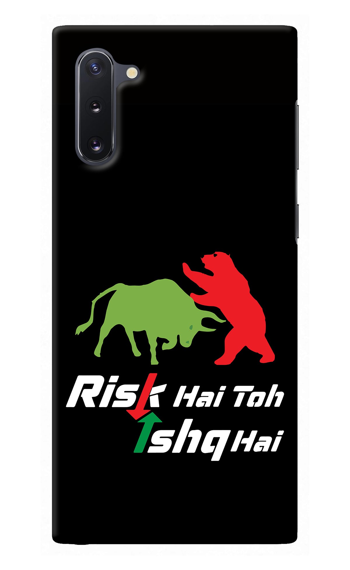 Risk Hai Toh Ishq Hai Samsung Note 10 Back Cover