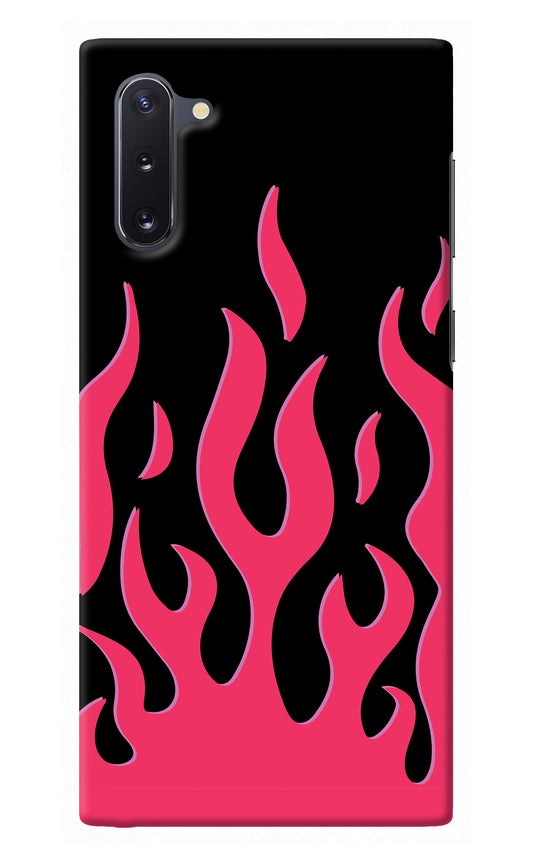 Fire Flames Samsung Note 10 Back Cover