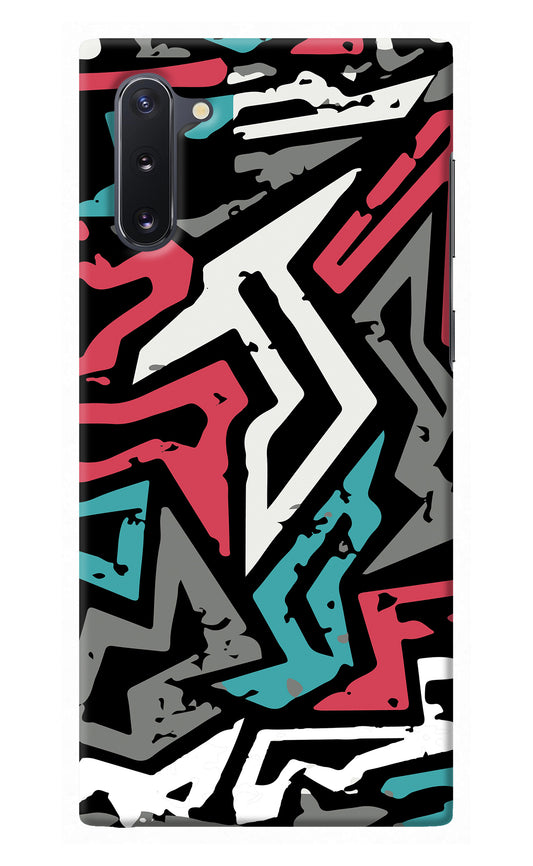 Geometric Graffiti Samsung Note 10 Back Cover