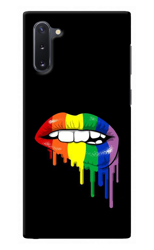 Lips Biting Samsung Note 10 Back Cover