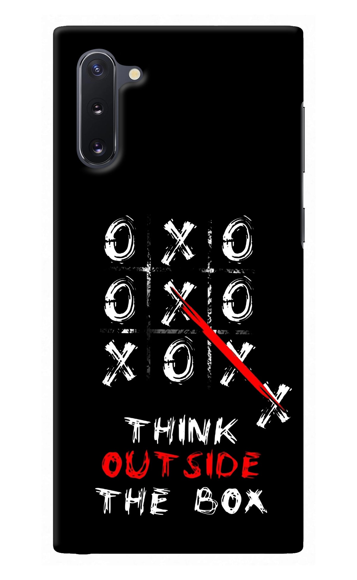 Think out of the BOX Samsung Note 10 Back Cover