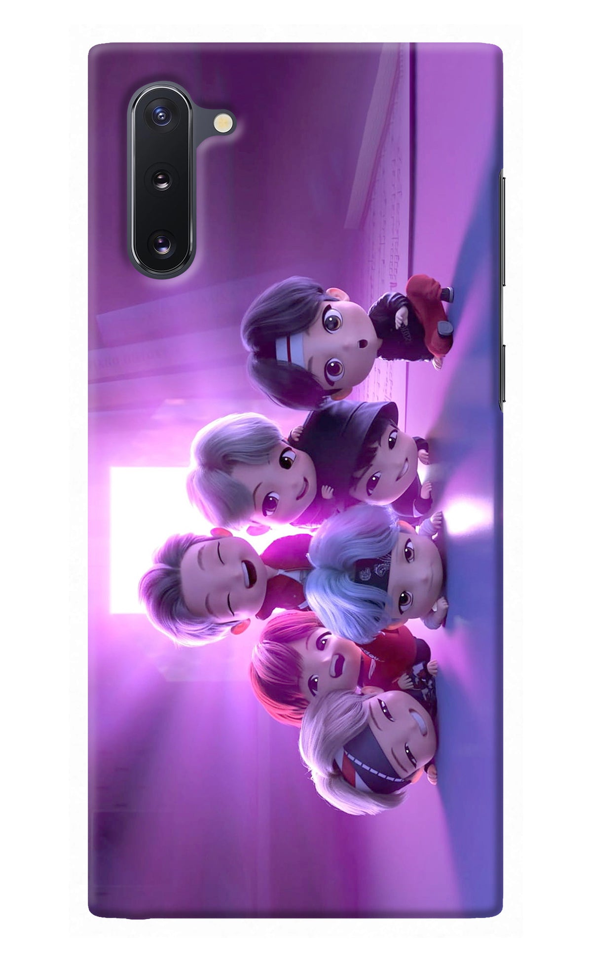 BTS Chibi Samsung Note 10 Back Cover