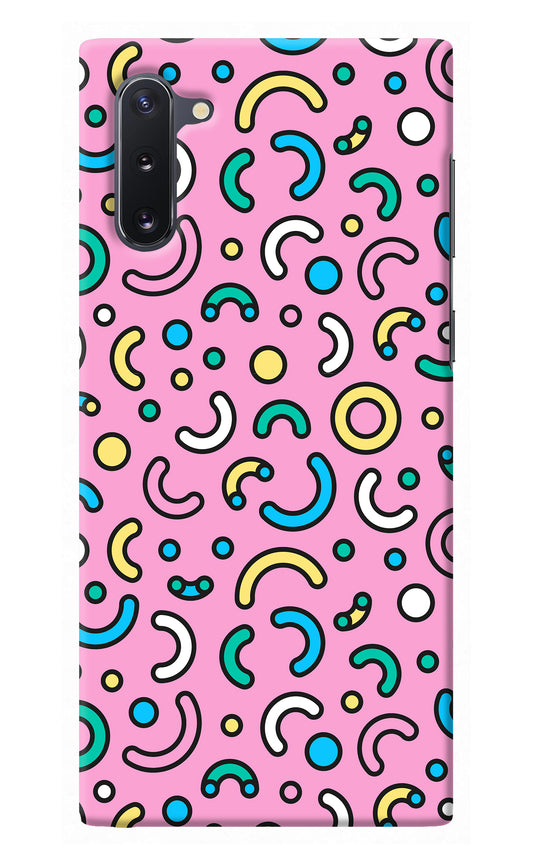 Memphis Design Samsung Note 10 Back Cover