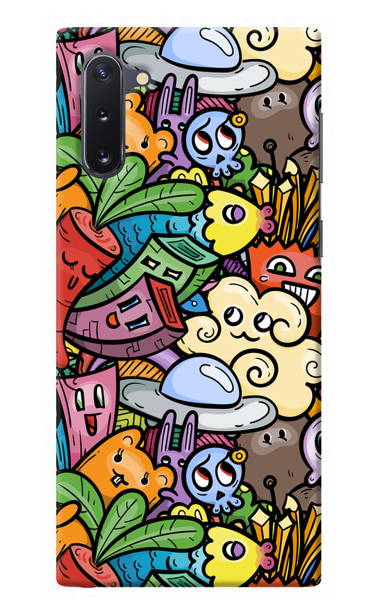 Veggie Doodle Samsung Note 10 Back Cover