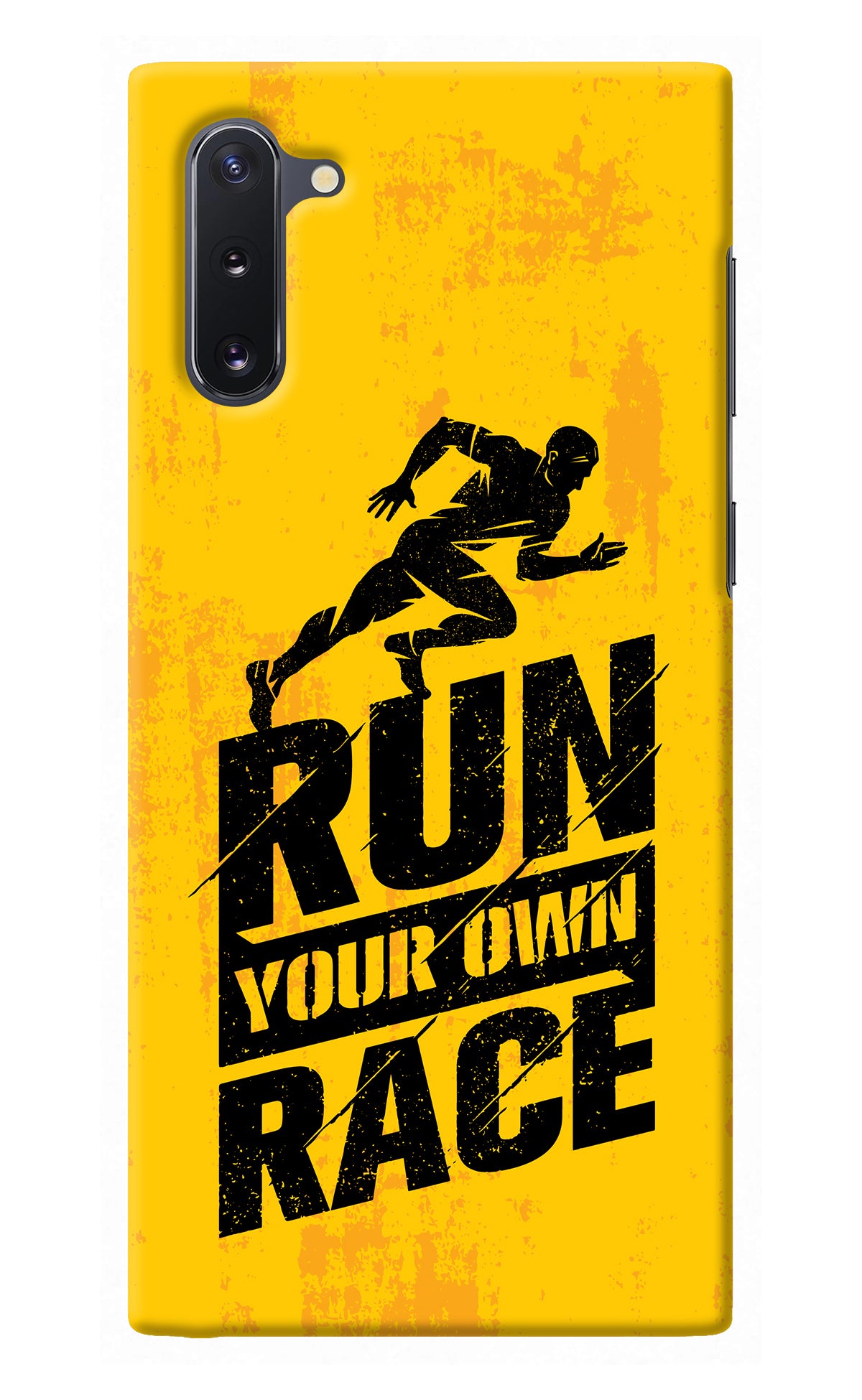 Run Your Own Race Samsung Note 10 Back Cover