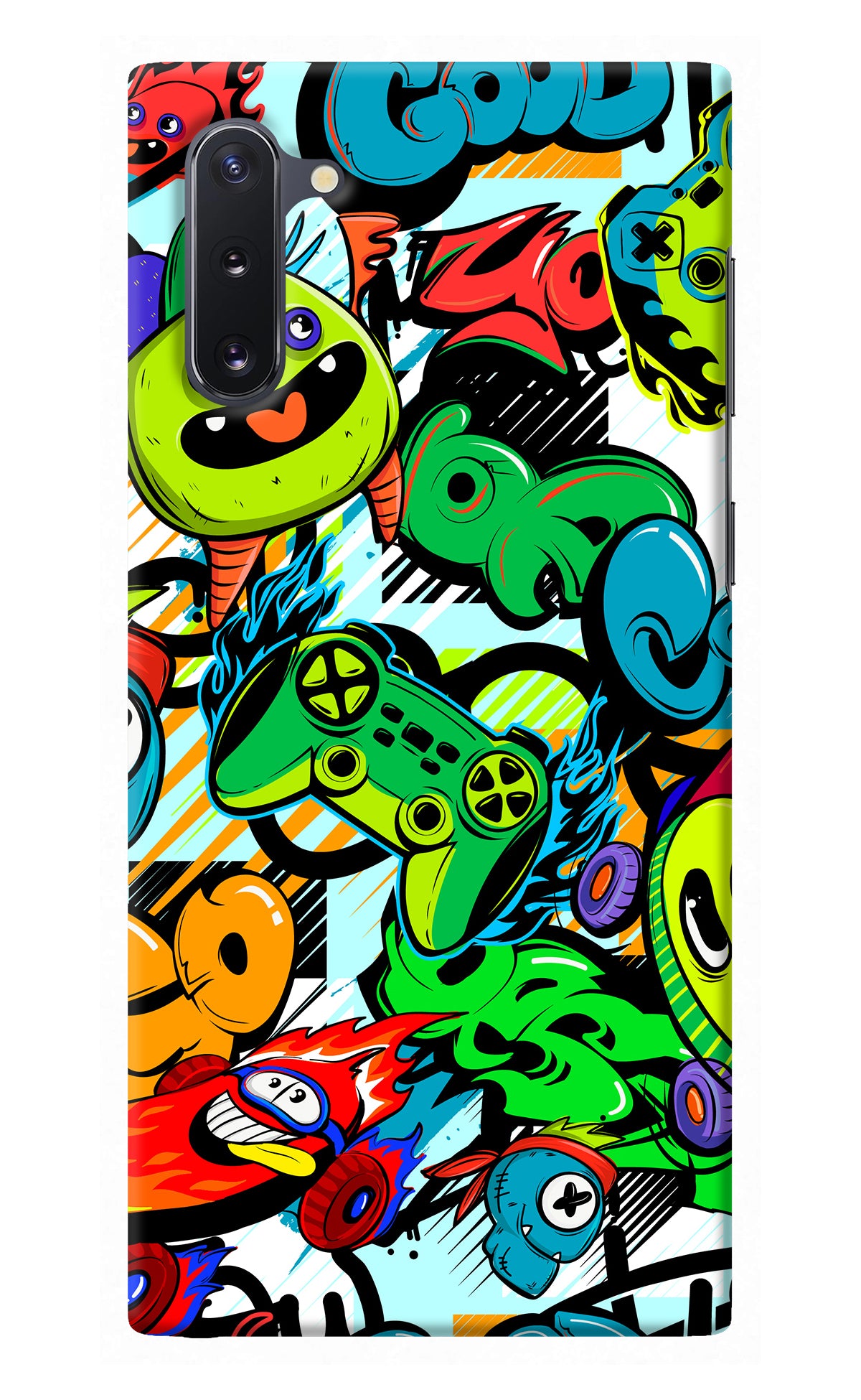Game Doodle Samsung Note 10 Back Cover