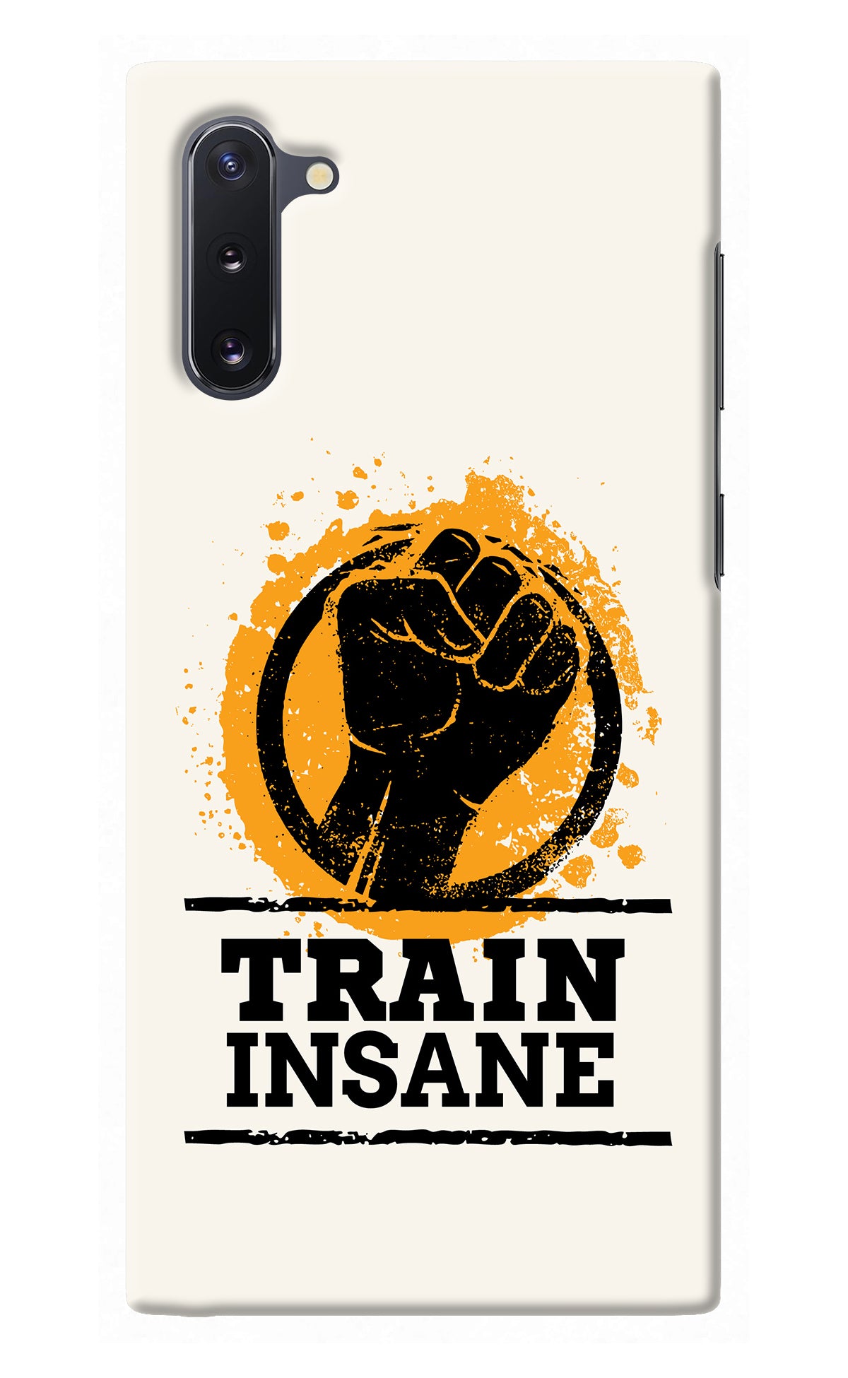 Train Insane Samsung Note 10 Back Cover
