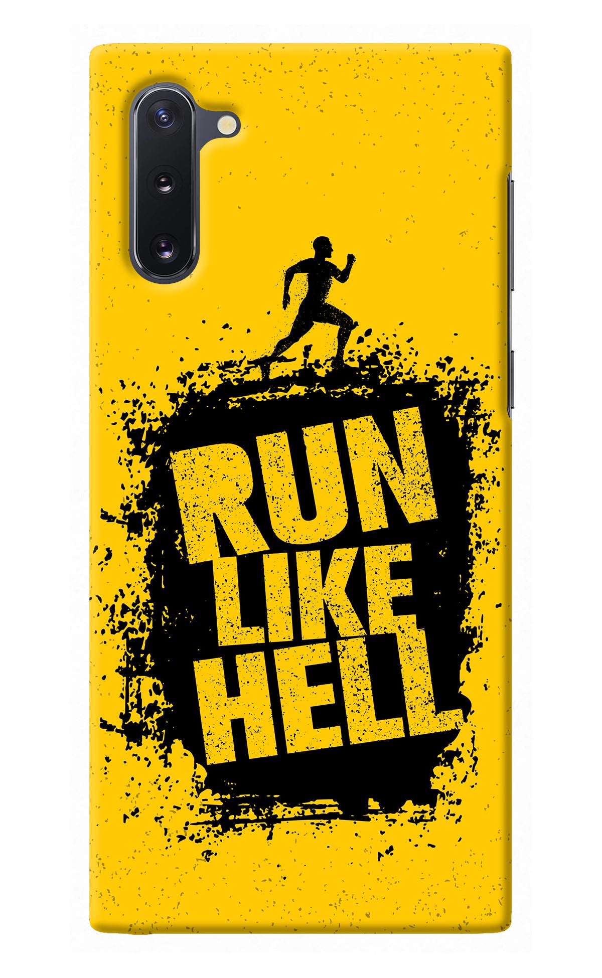 Run Like Hell Samsung Note 10 Back Cover