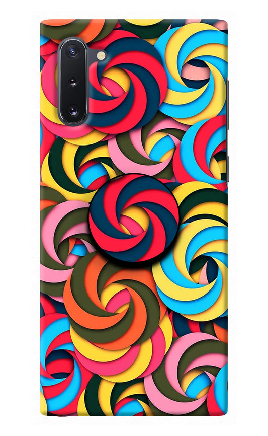 Spiral Pattern Samsung Note 10 Pop Case