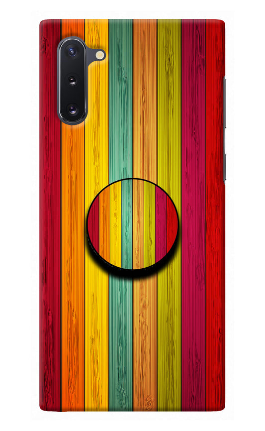 Multicolor Wooden Samsung Note 10 Pop Case