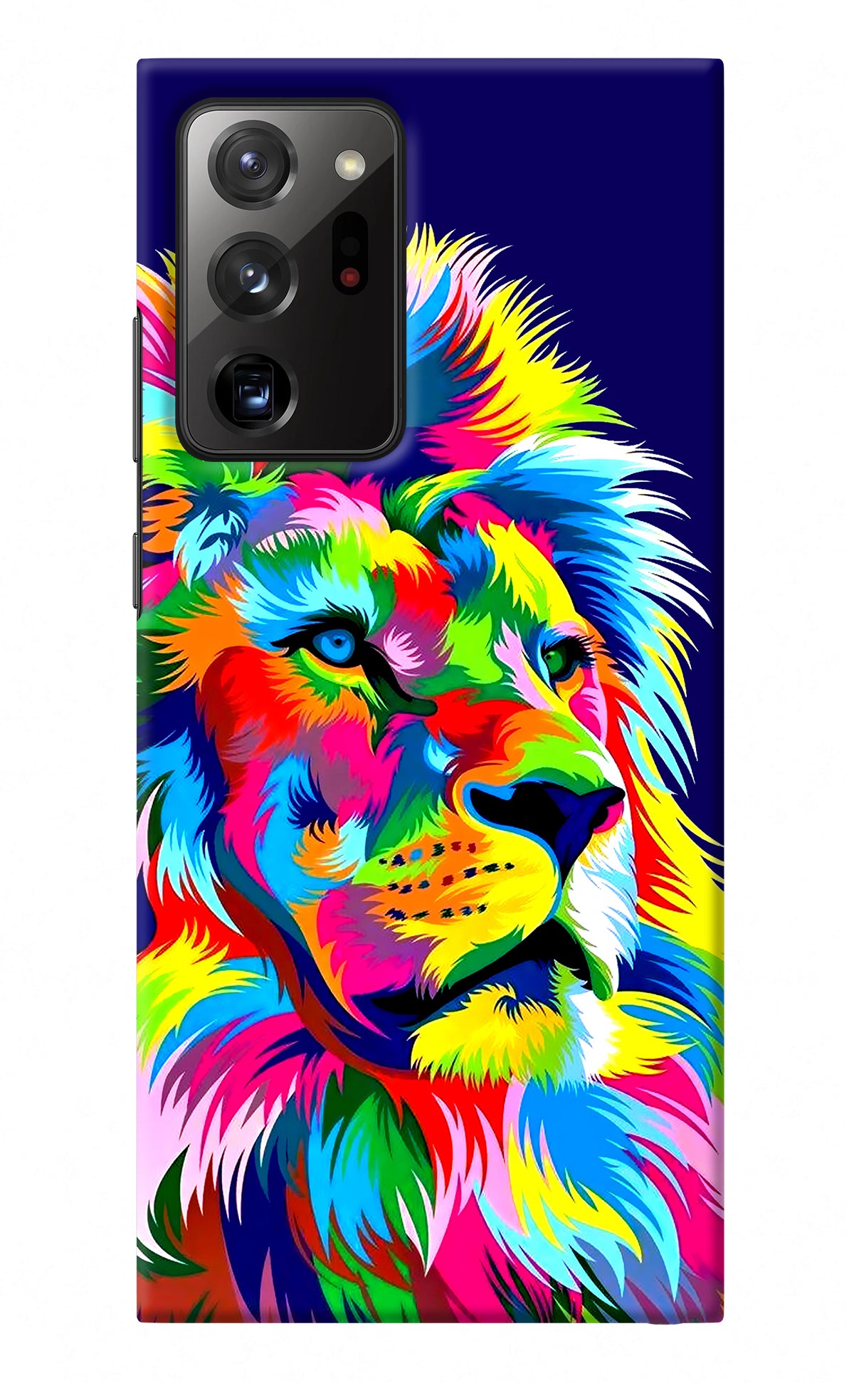 Vector Art Lion Samsung Note 20 Ultra Back Cover