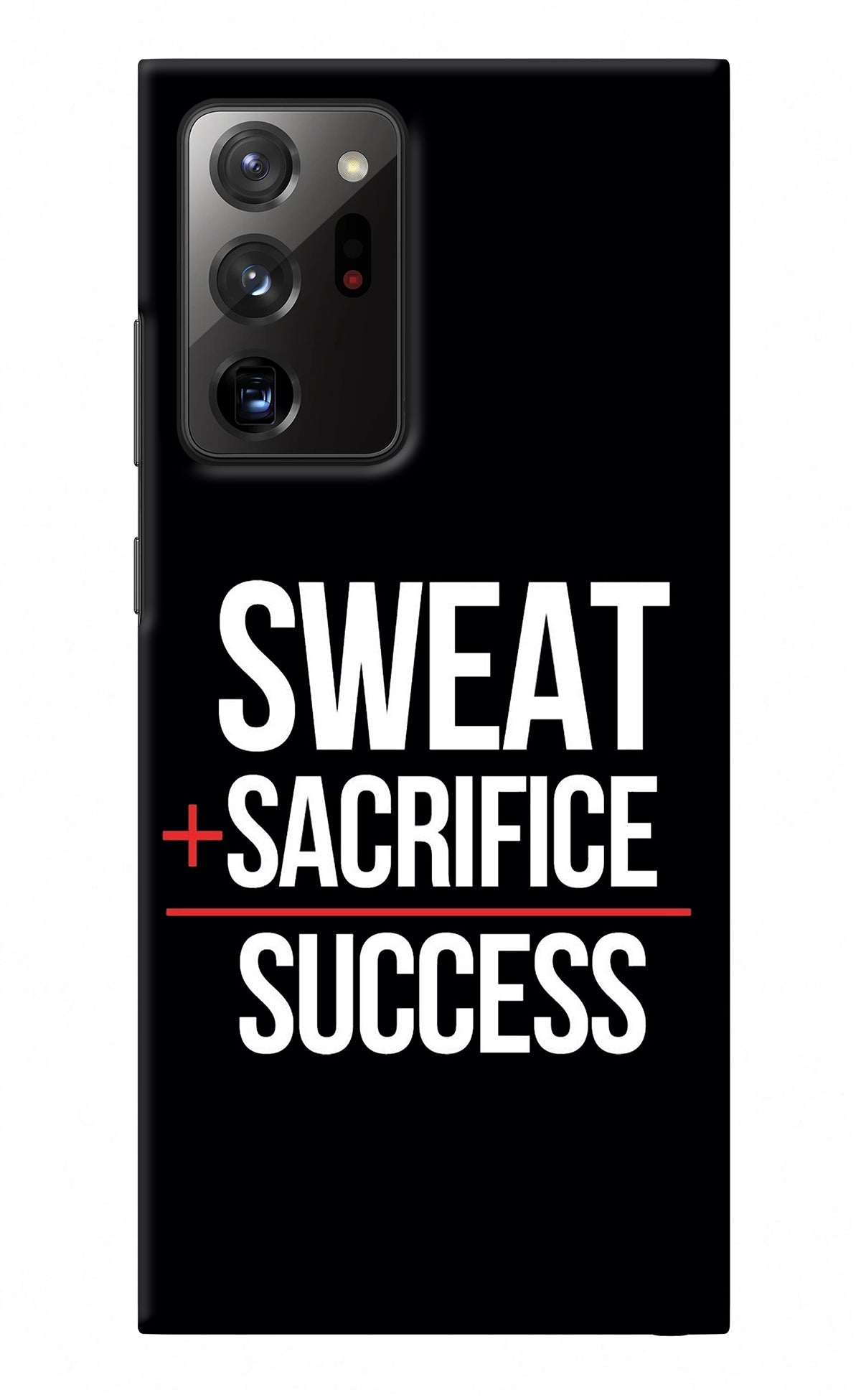 Sweat Sacrifice Success Samsung Note 20 Ultra Back Cover