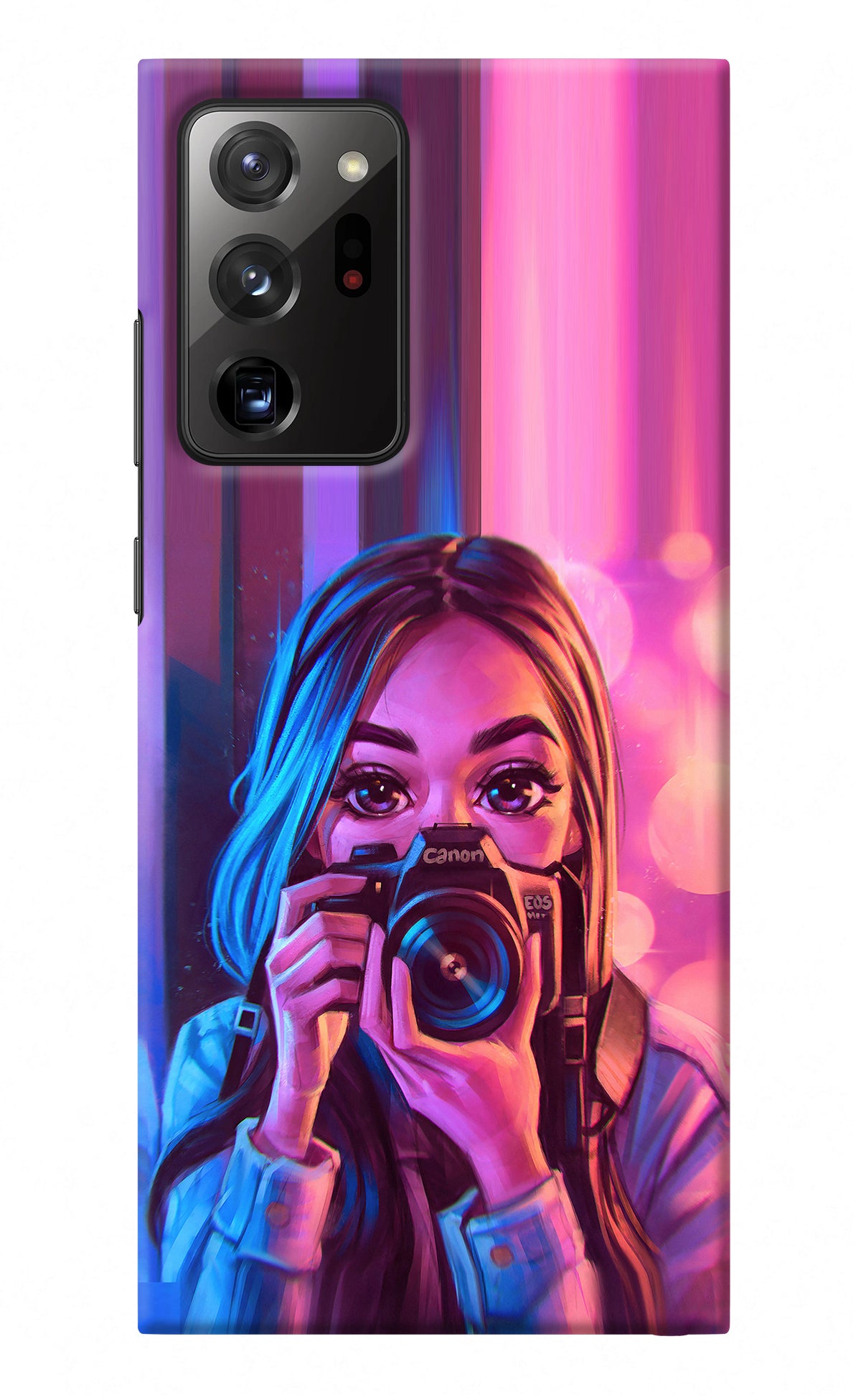 Girl Photographer Samsung Note 20 Ultra Back Cover