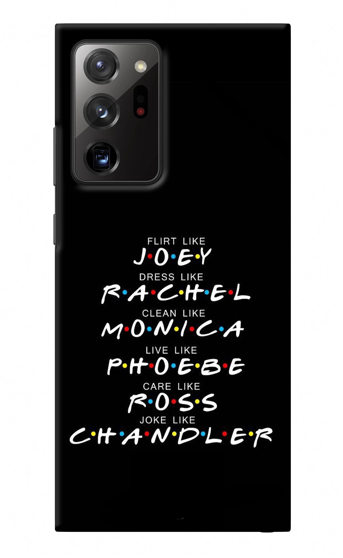 FRIENDS Character Samsung Note 20 Ultra Back Cover