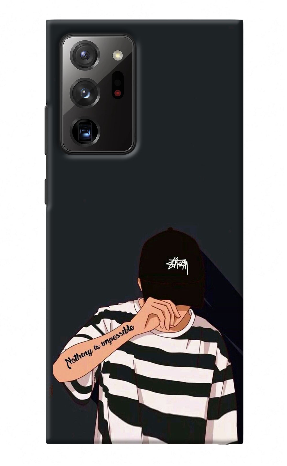 Aesthetic Boy Samsung Note 20 Ultra Back Cover