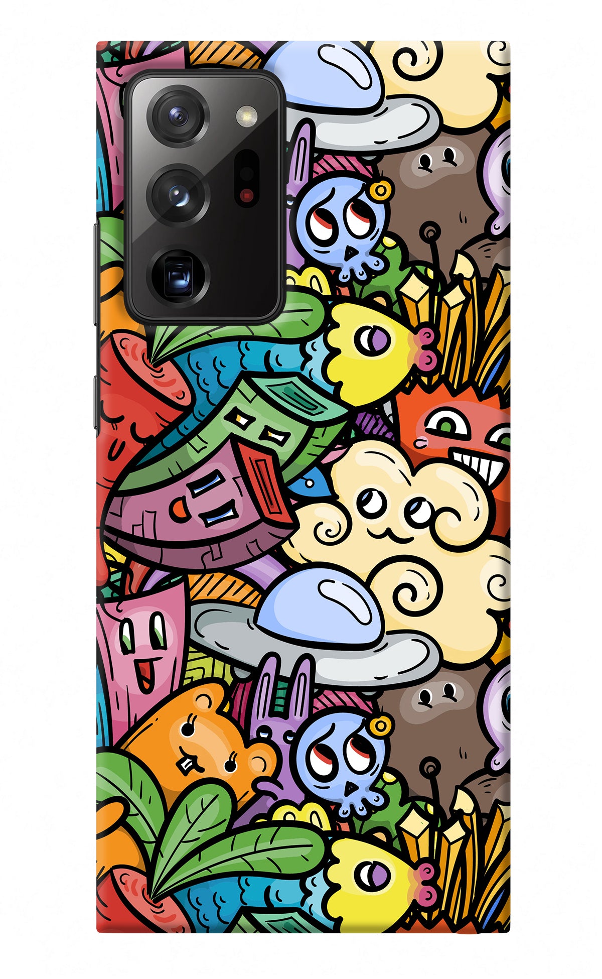 Veggie Doodle Samsung Note 20 Ultra Back Cover