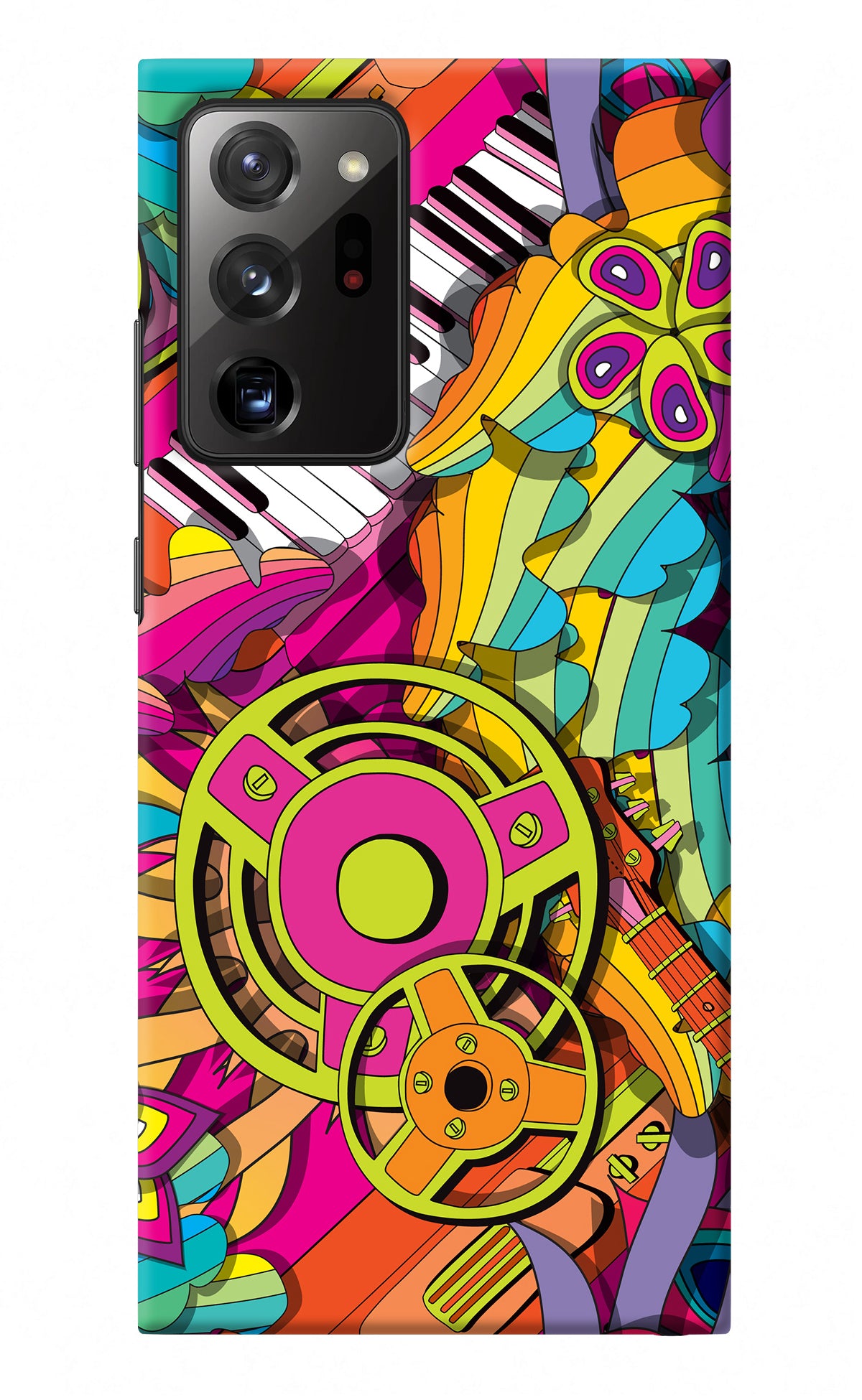 Music Doodle Samsung Note 20 Ultra Back Cover
