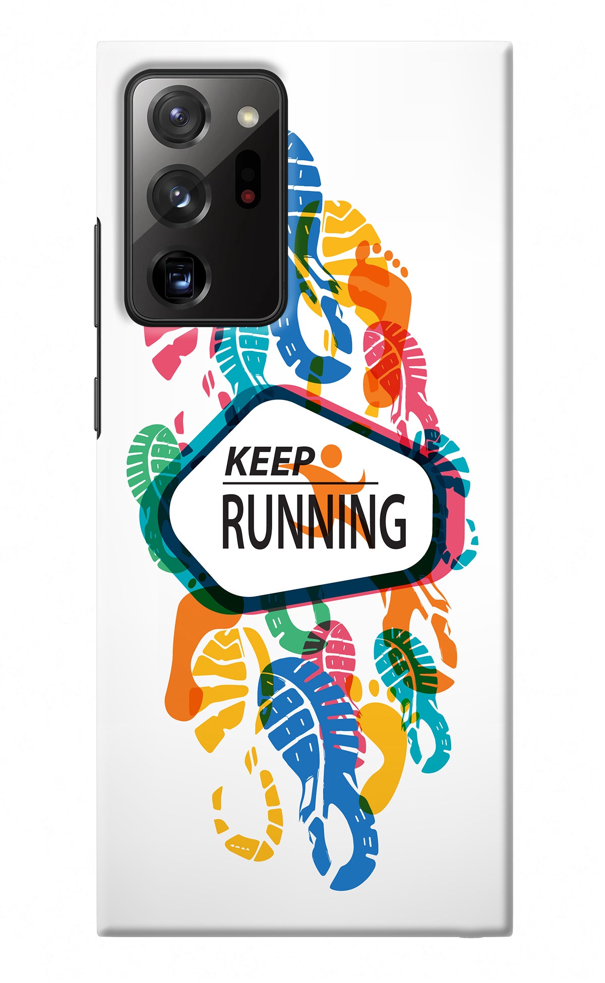 Keep Running Samsung Note 20 Ultra Back Cover