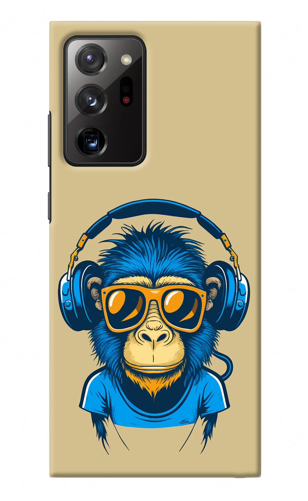 Monkey Headphone Samsung Note 20 Ultra Back Cover