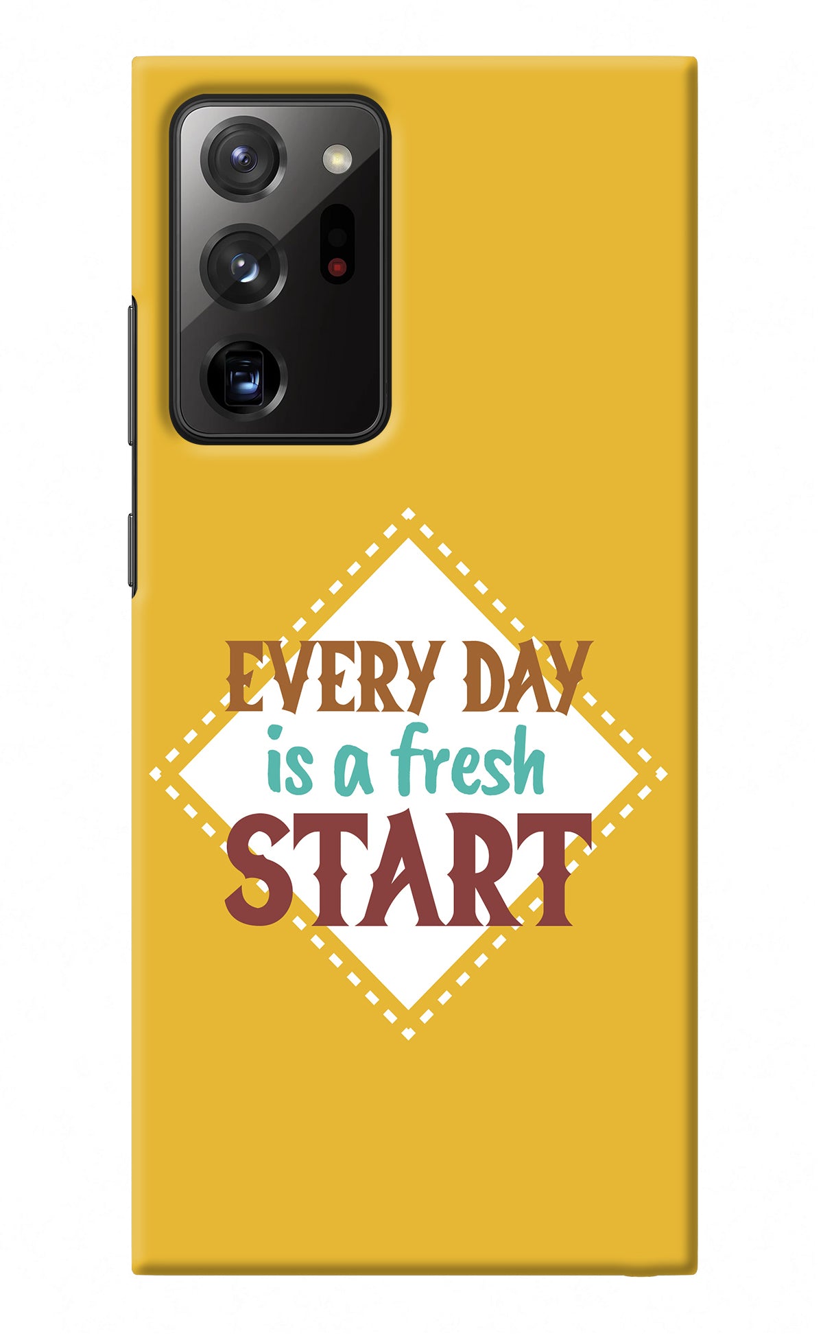Every day is a Fresh Start Samsung Note 20 Ultra Back Cover