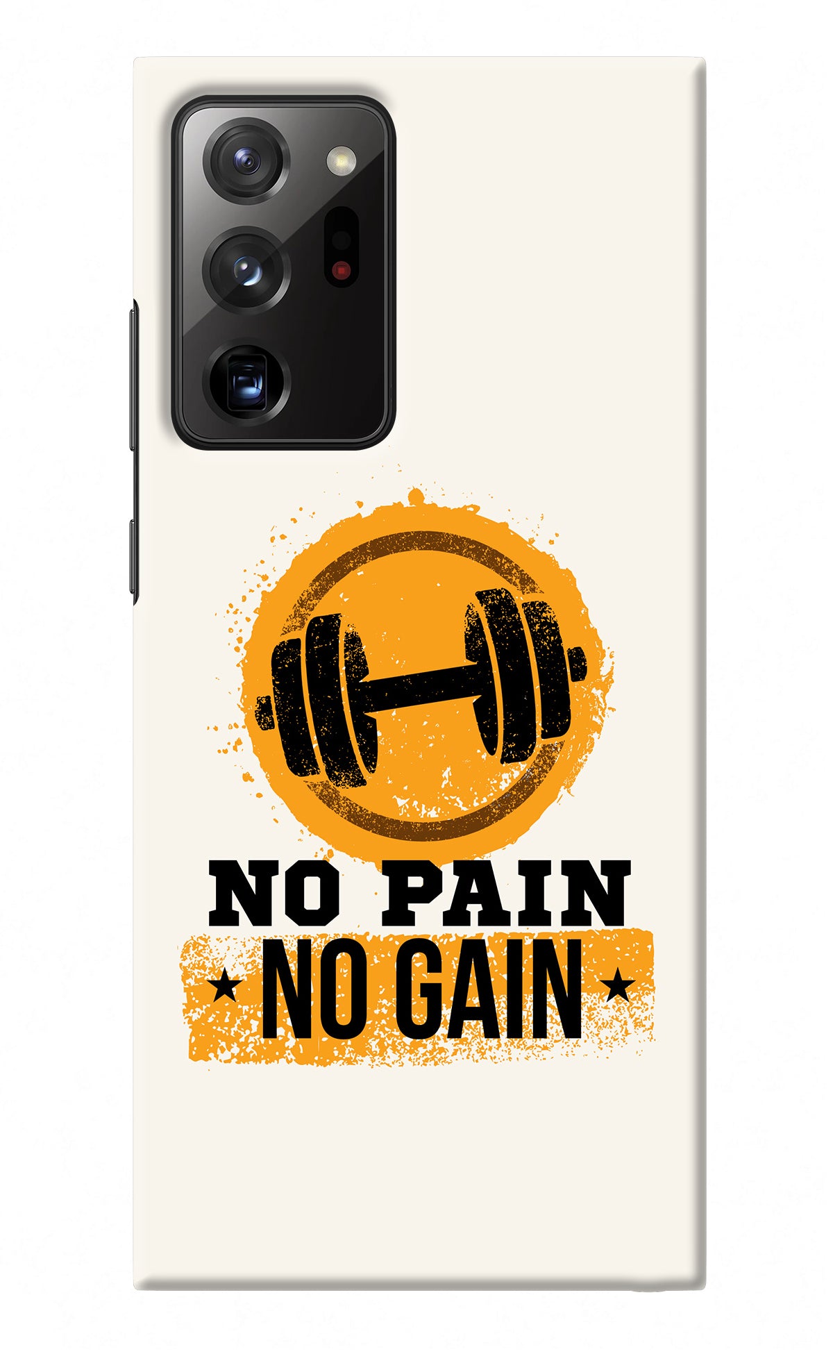 No Pain No Gain Samsung Note 20 Ultra Back Cover