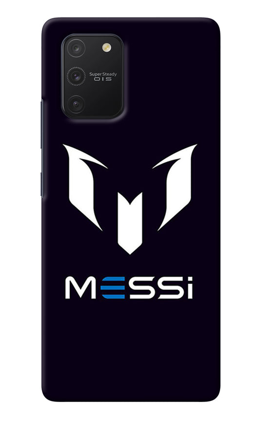 Messi Logo Samsung S10 Lite Back Cover