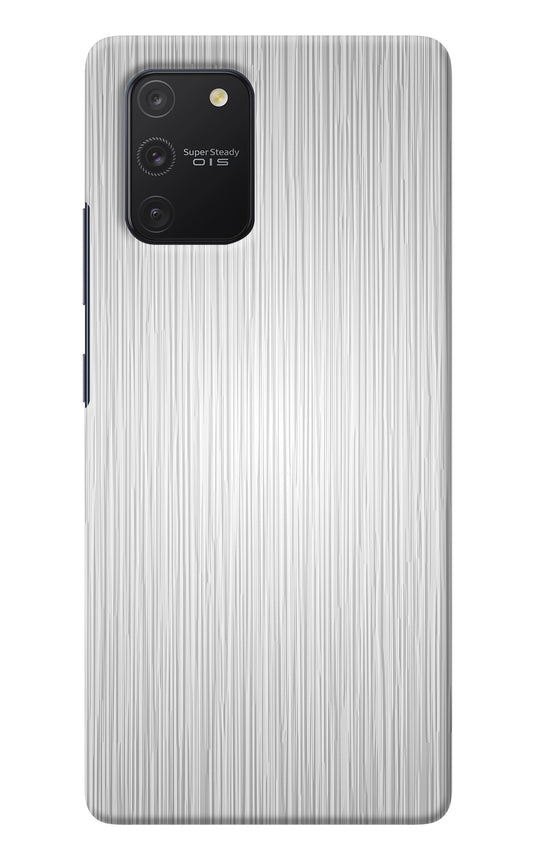Wooden Grey Texture Samsung S10 Lite Back Cover