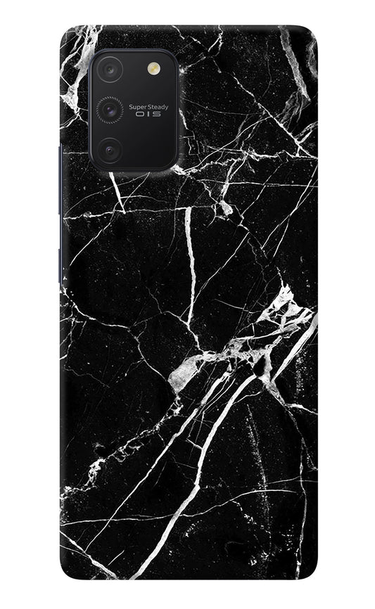 Black Marble Pattern Samsung S10 Lite Back Cover