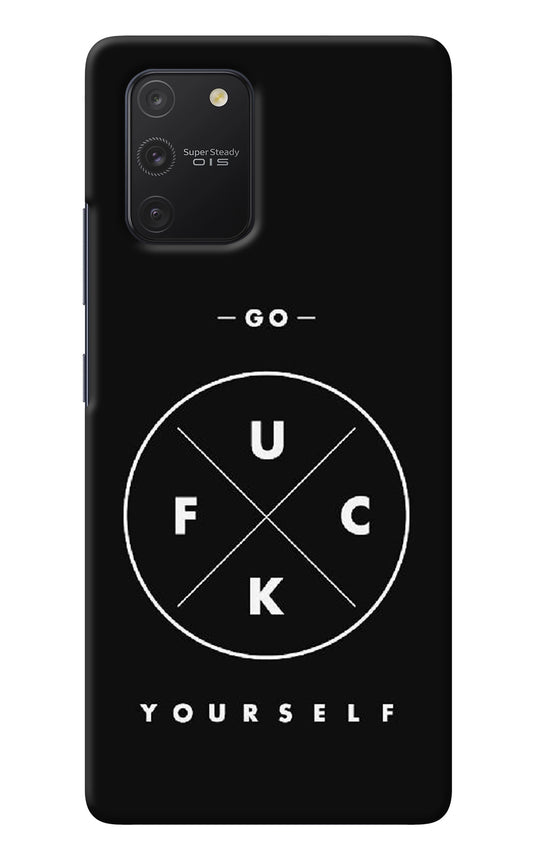Go Fuck Yourself Samsung S10 Lite Back Cover