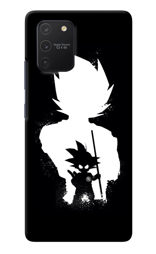 Goku Shadow Samsung S10 Lite Back Cover