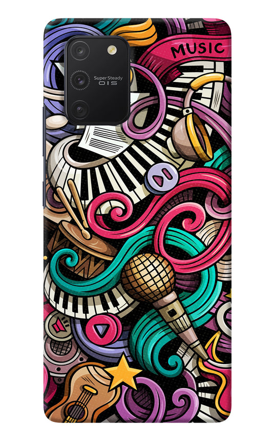 Music Abstract Samsung S10 Lite Back Cover