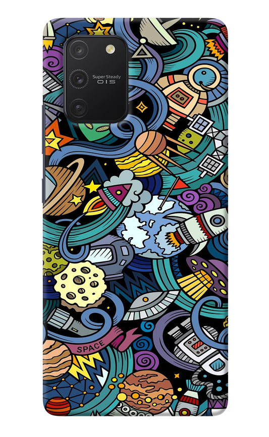 Space Abstract Samsung S10 Lite Back Cover