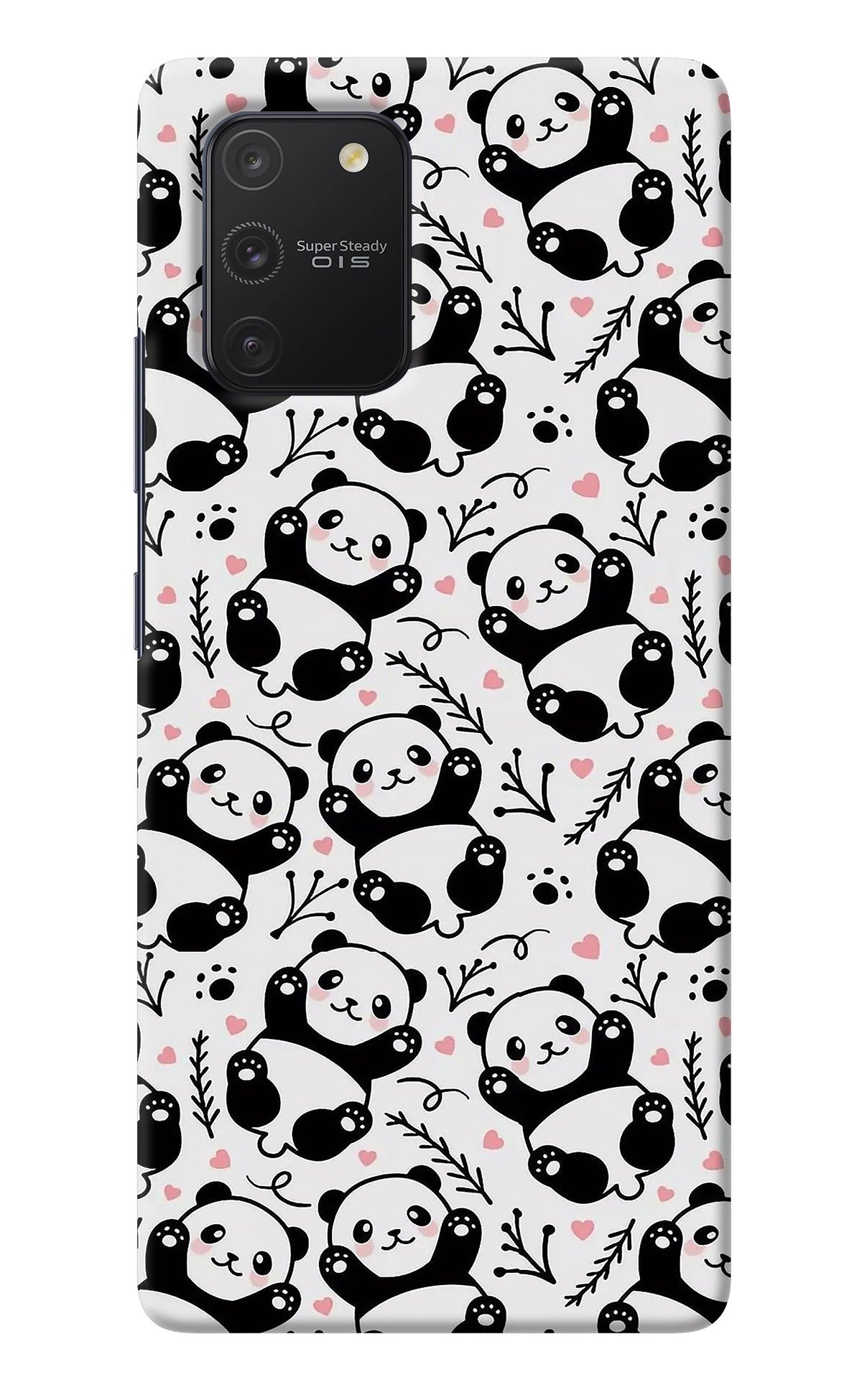 Cute Panda Samsung S10 Lite Back Cover