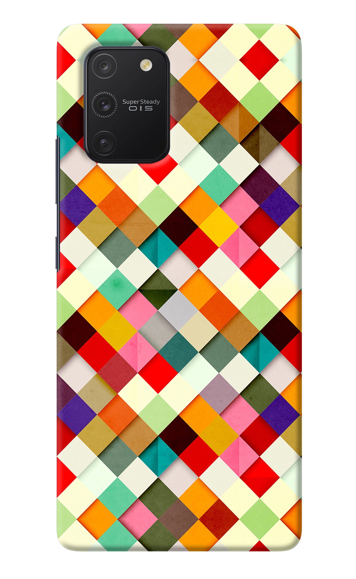 Geometric Abstract Colorful Samsung S10 Lite Back Cover