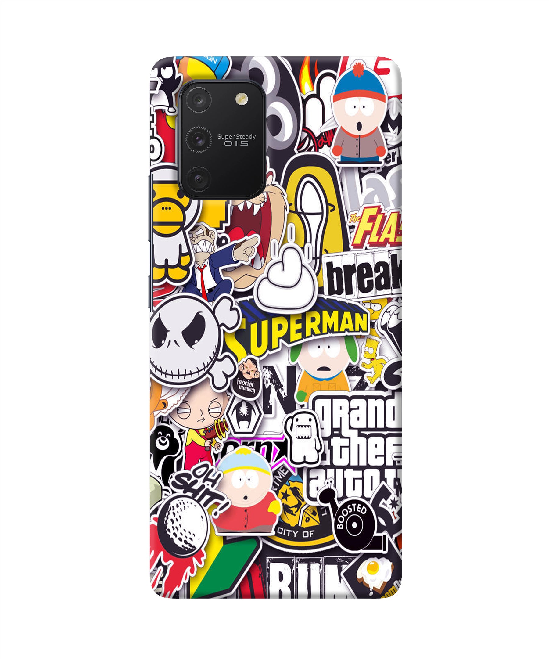 Sticker Bomb Samsung S10 Lite Back Cover