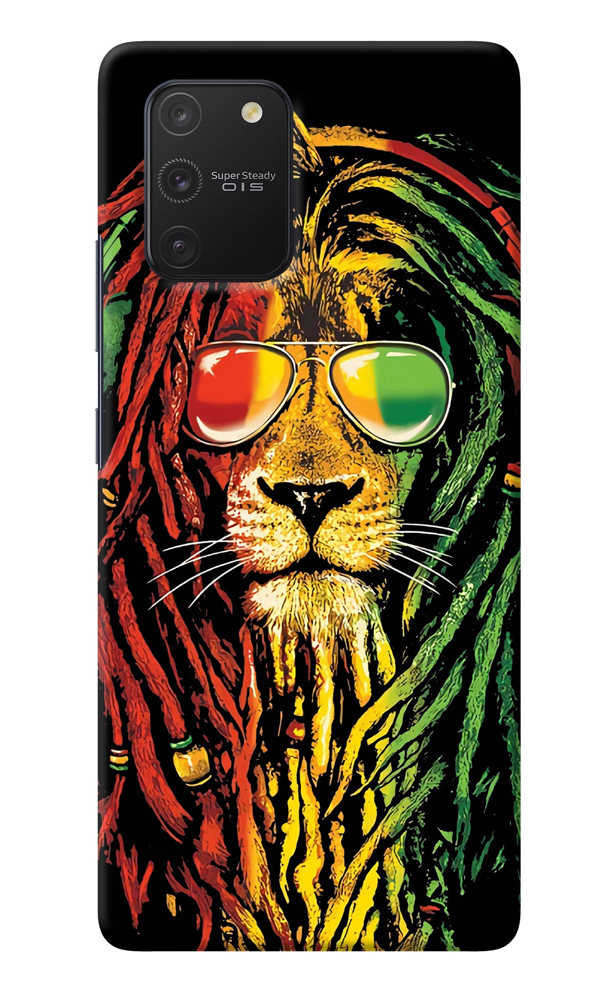 Rasta Lion Samsung S10 Lite Back Cover