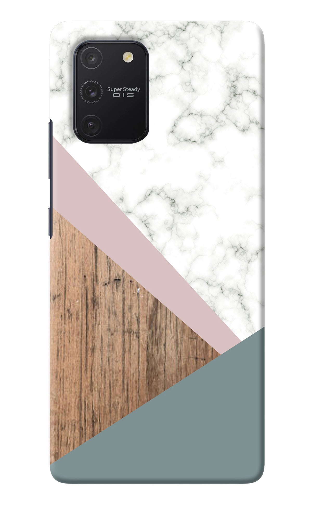 Marble wood Abstract Samsung S10 Lite Back Cover