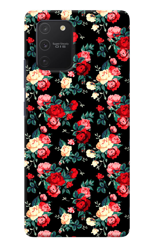 Rose Pattern Samsung S10 Lite Back Cover