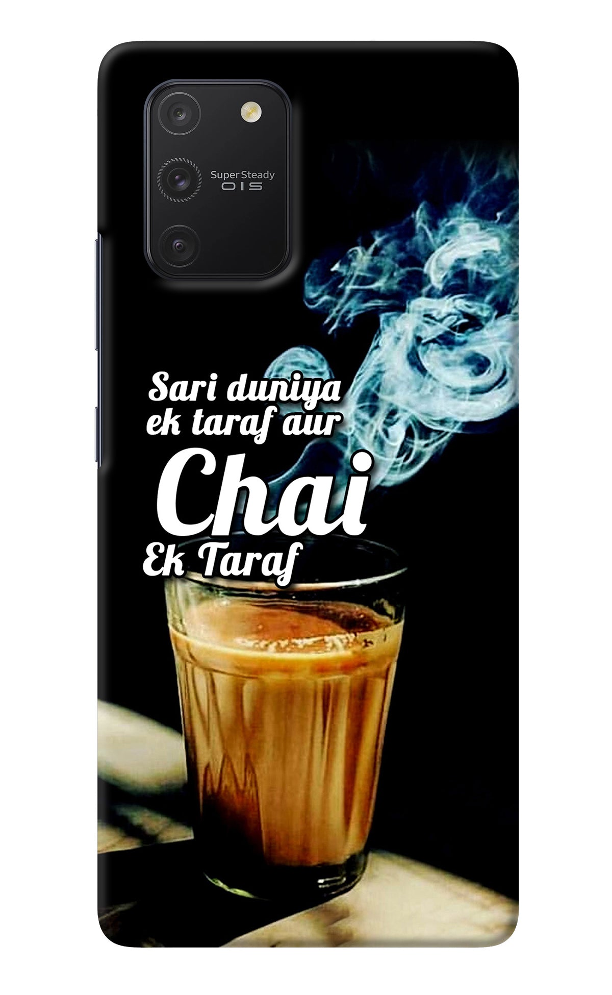 Chai Ek Taraf Quote Samsung S10 Lite Back Cover