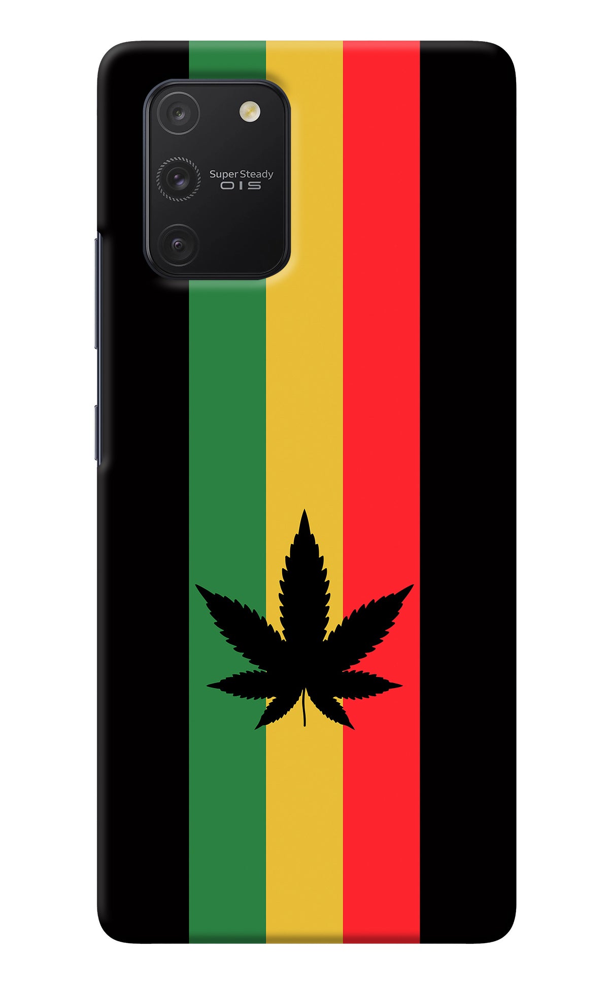 Weed Flag Samsung S10 Lite Back Cover